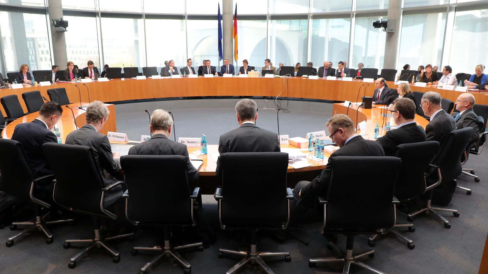 Der Amri-Untersuchungsausschuss des Bundestags tagt im Paul-Löbe-Haus