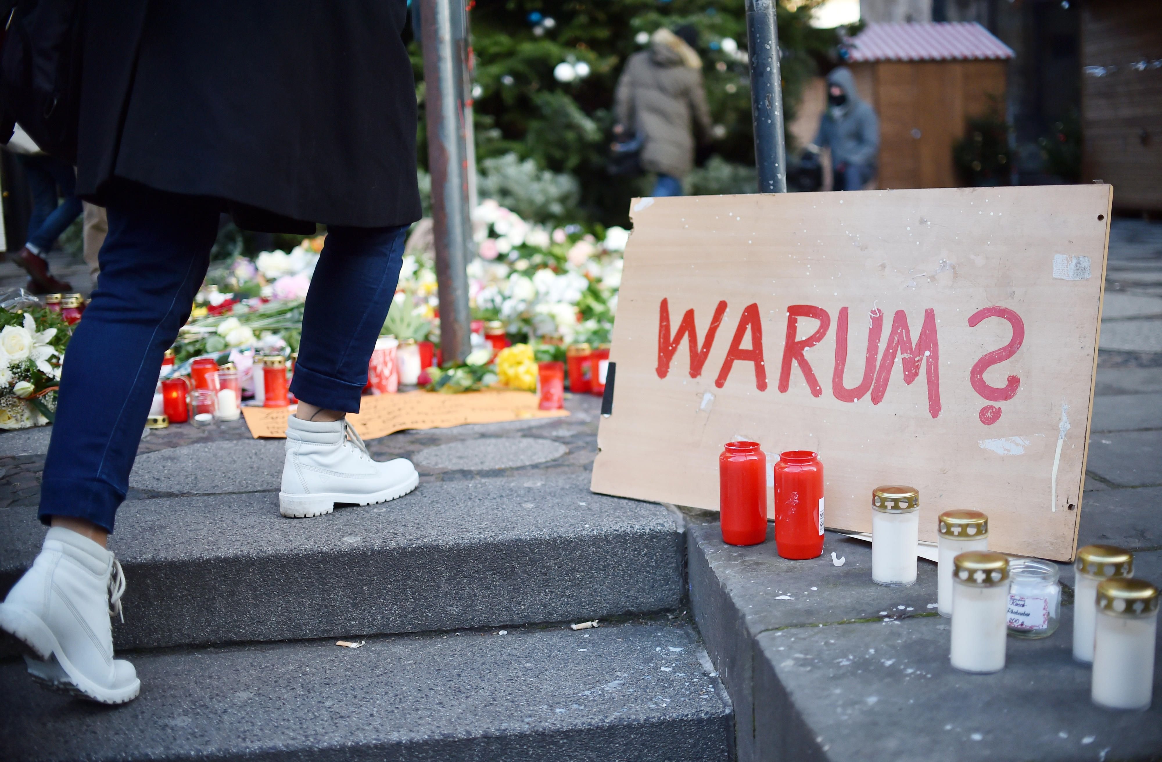Trauer am Breitscheidplatz in Berlin
