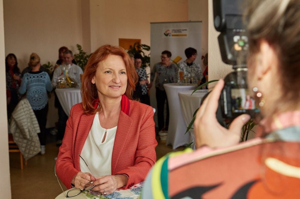Zum Abschied werden noch einige Fotos von Katrin Schütze-Dittrich geschossen.