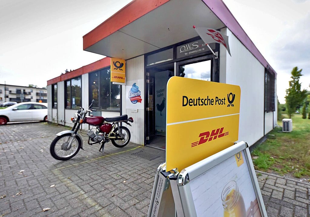 Das ist die neue Postfilliale in Mühlbeck, Straße der OdF.