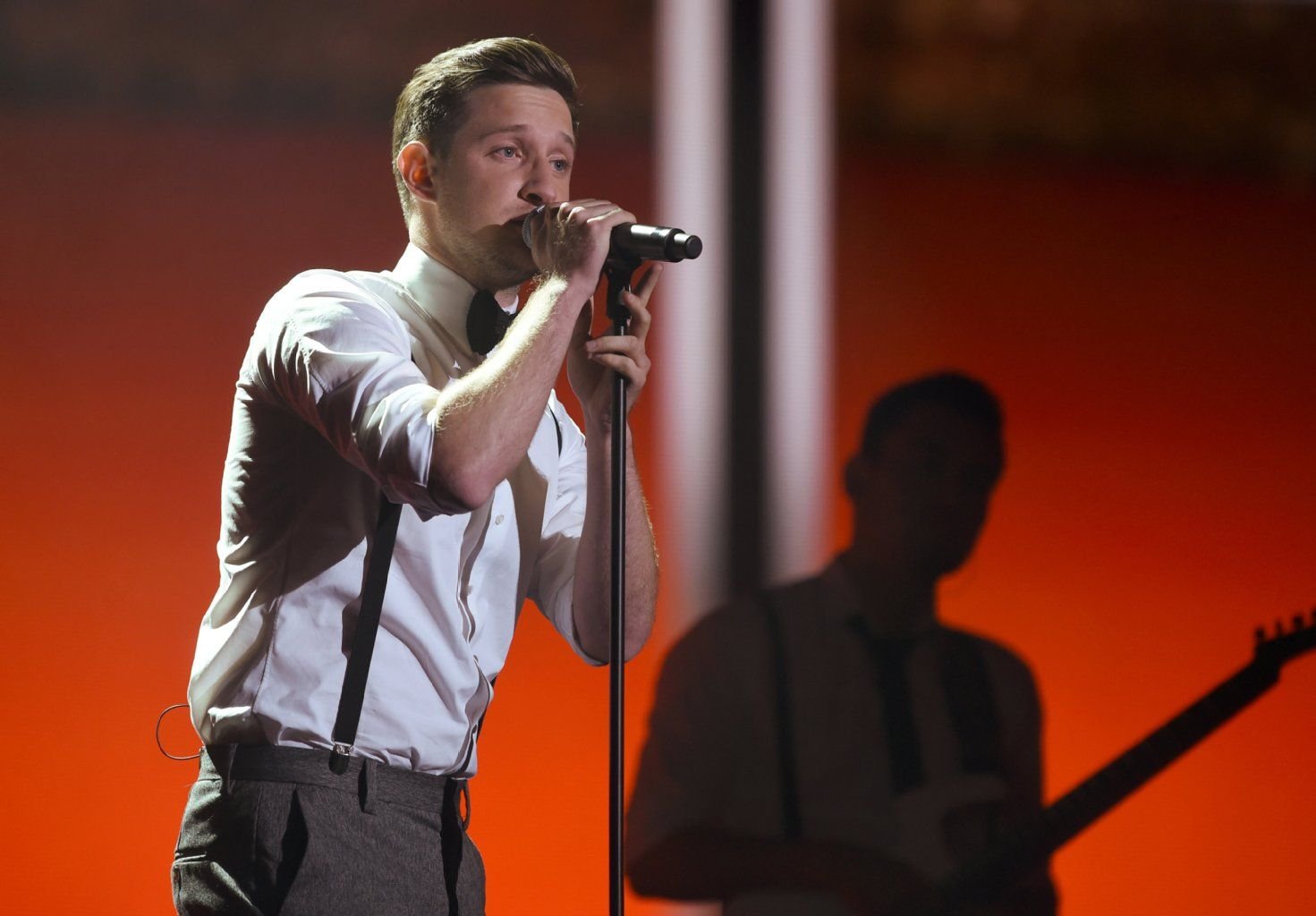Tessy alias Toni Mudrack (23) tritt beim zehnten Bundesvision Song Contest 2014 in für Sachen-Anhalt auf.