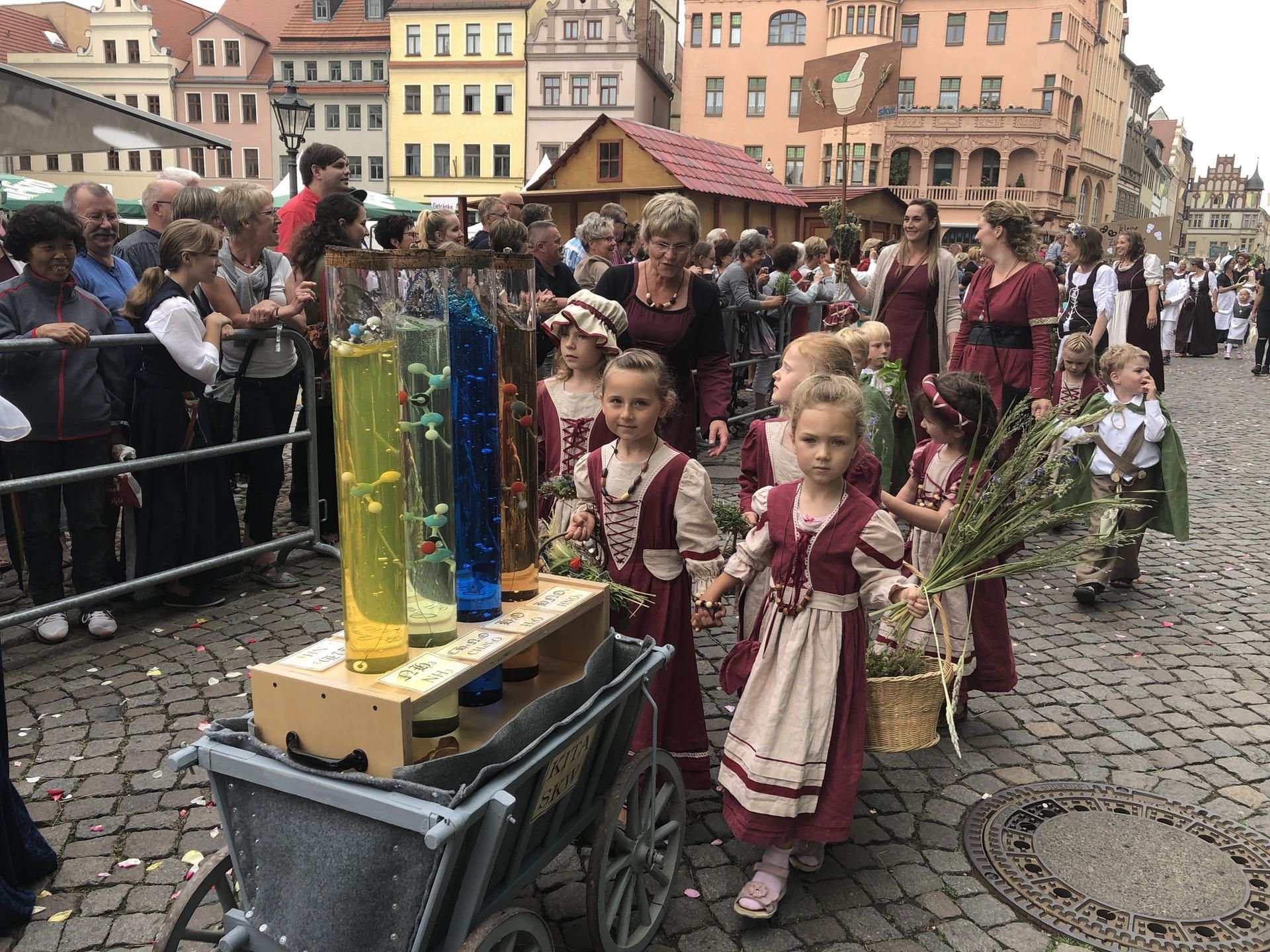 Kinderumzug in Wittenberg