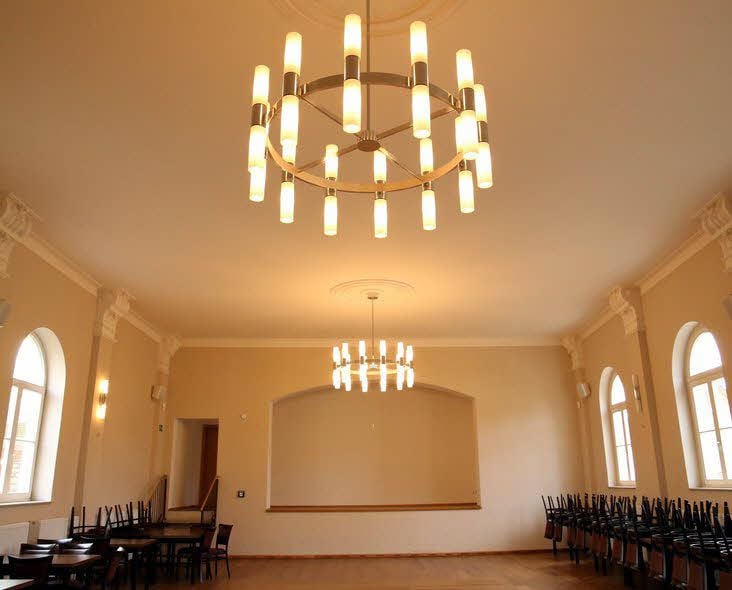 Der Saal im „Schlehdorn“ wird für private Feiern genutzt.