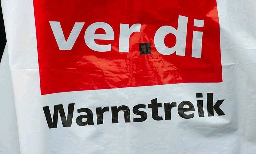 Verdi plant einen Warnstreik.