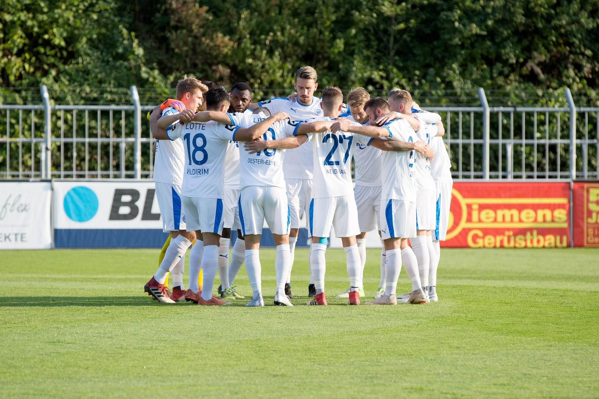 Ein verschworenes Team? Lottes Spieler müssen sich nach der Revolte gegen Trainer Matthias Maucksch nun beweisen.