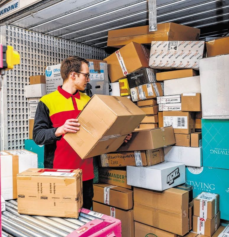 60.000 Zusteller sind Tag für Tag für DHL unterwegs.