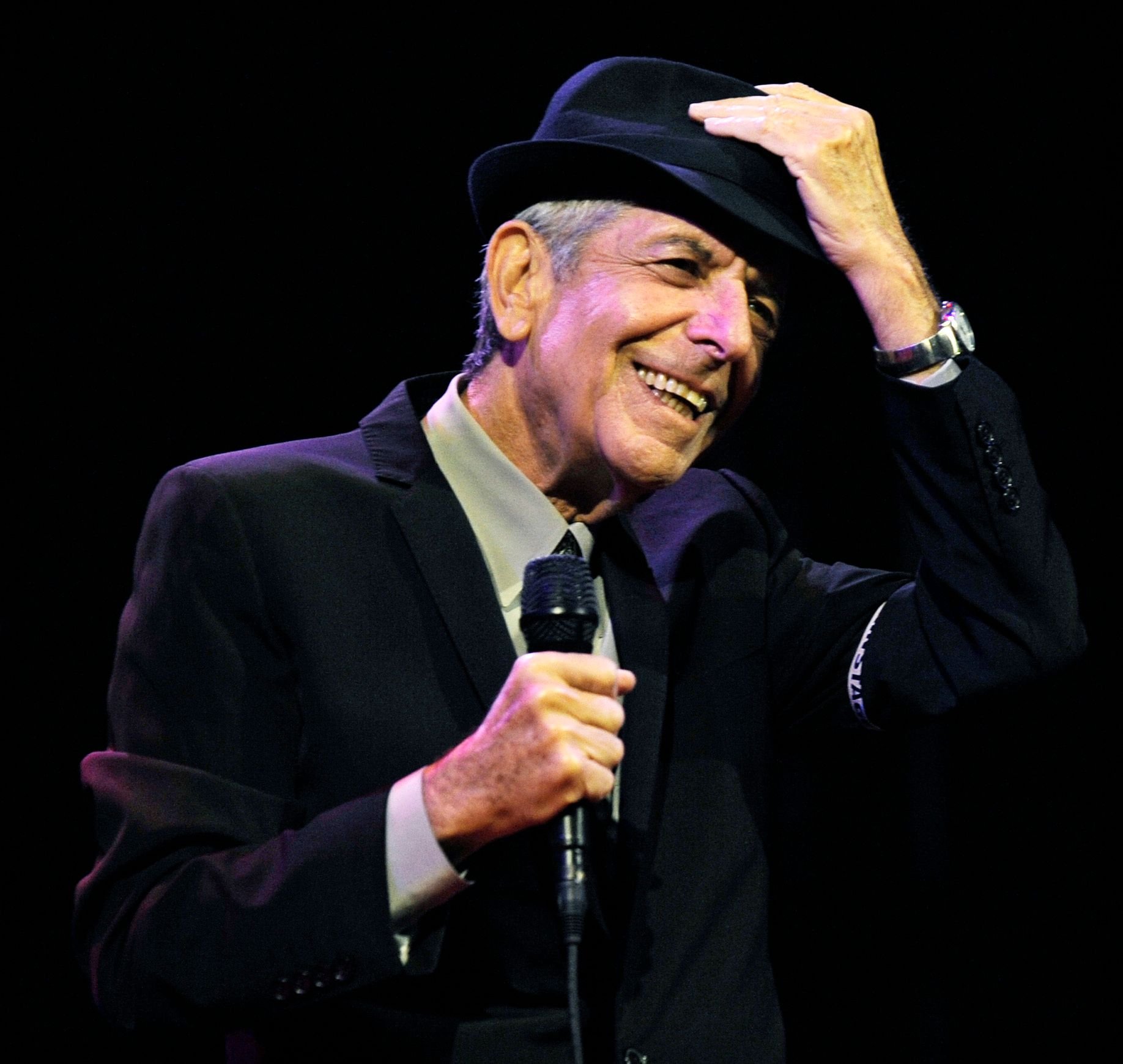 Leonard Cohen im Jahr 2009