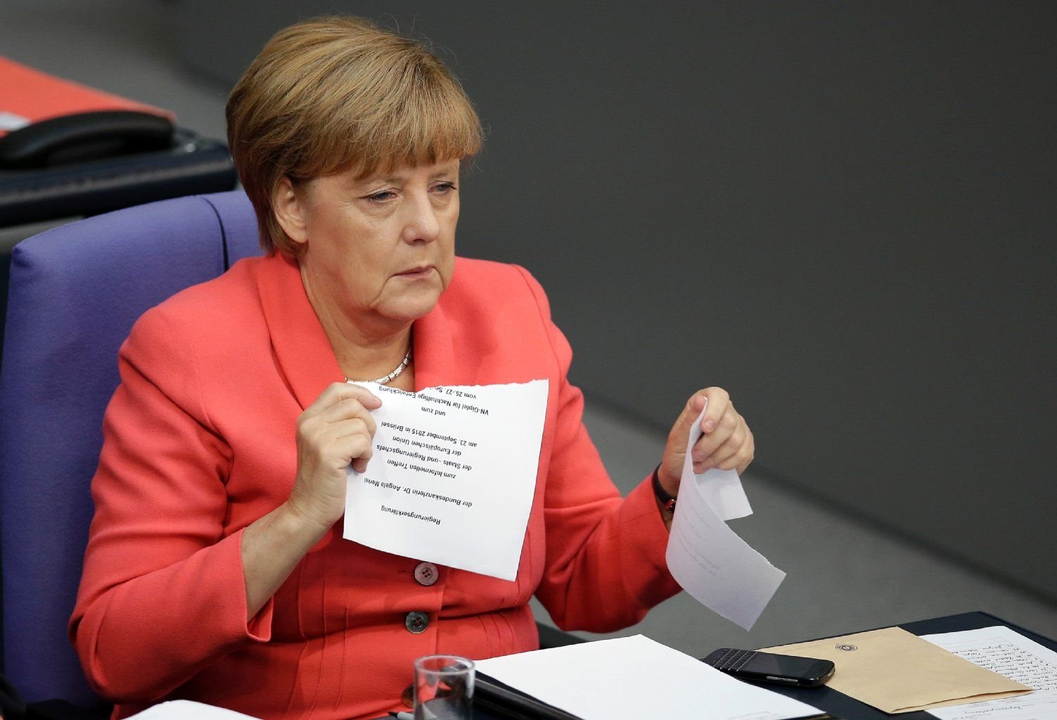 Die Umfragewerte für Kanzlerin Merkel waren schon mal besser.