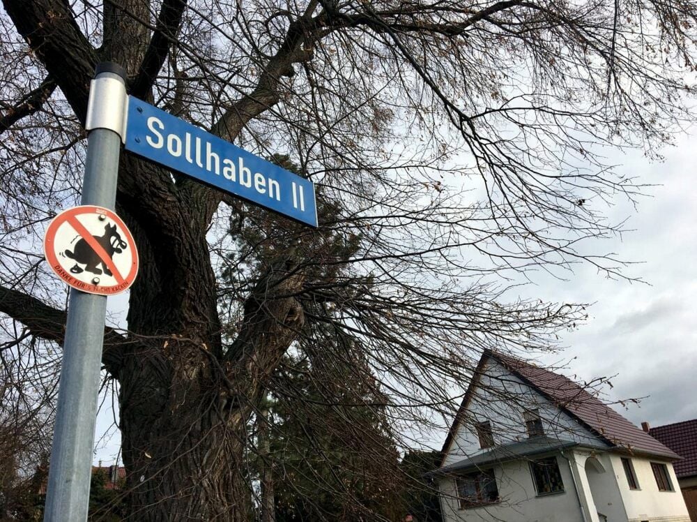 Durcheinander bei den Hausnummern.