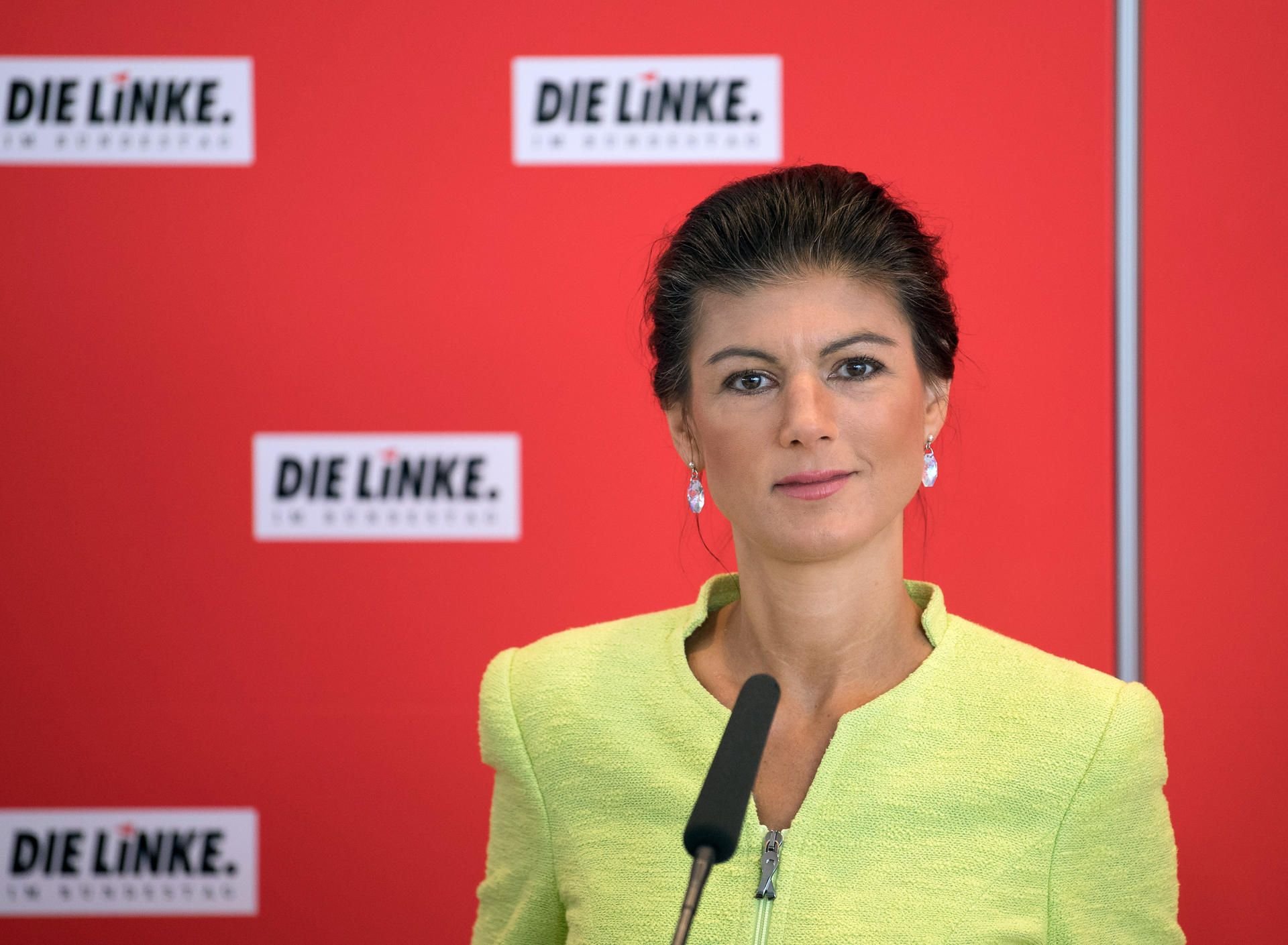 Die scheidende Vorsitzende der Fraktion der Linkspartei im Bundestag, Sahra Wagenknecht, litt lange unter übermäßigem Stress.