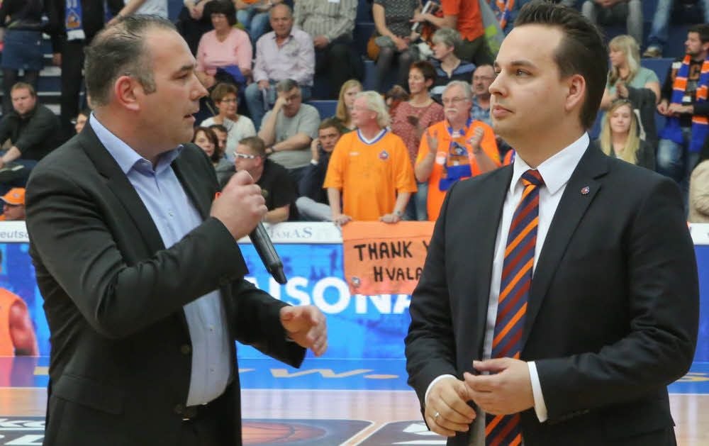 Seit dem Neustart des MBC 2004 sind sie ein eng zusammenarbeitendes Team - Jörg Hexel (l.), Gesellschafter und Beiratssprecher, sowie Martin Geissler, Geschäftsführer und neuerdings ebenfalls Gesellschafter.