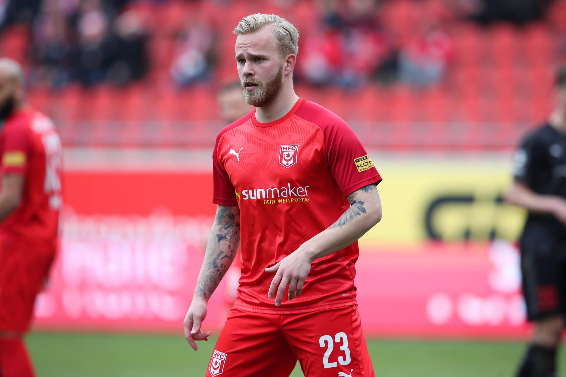 Seit Anfang der Saison ist der Wettanbieter Sunmaker Trikotsponsor beim Halleschen FC.