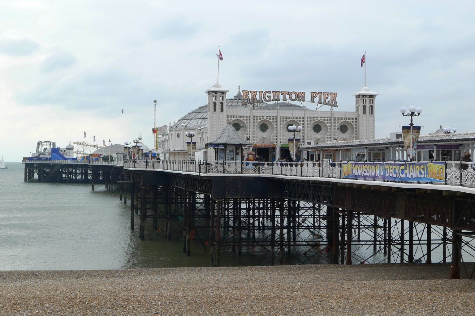 Berühmtes Seebad: Brighton, Südengland, Großbritannien
