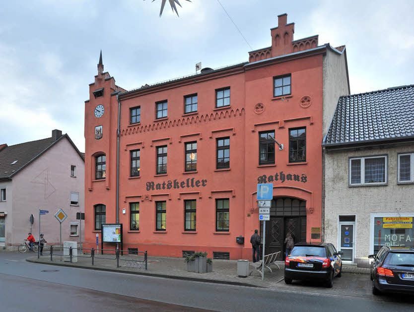 Vom Raguhner Rathaus aus leitete bis zum Januar Marbachs Vorgänger, Eberhard Berger, die Geschicke der Stadt.