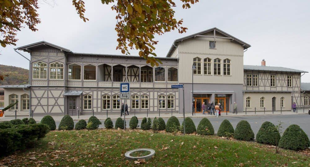 Der sanierte Bahnhof in Thale wurde eingeweiht.