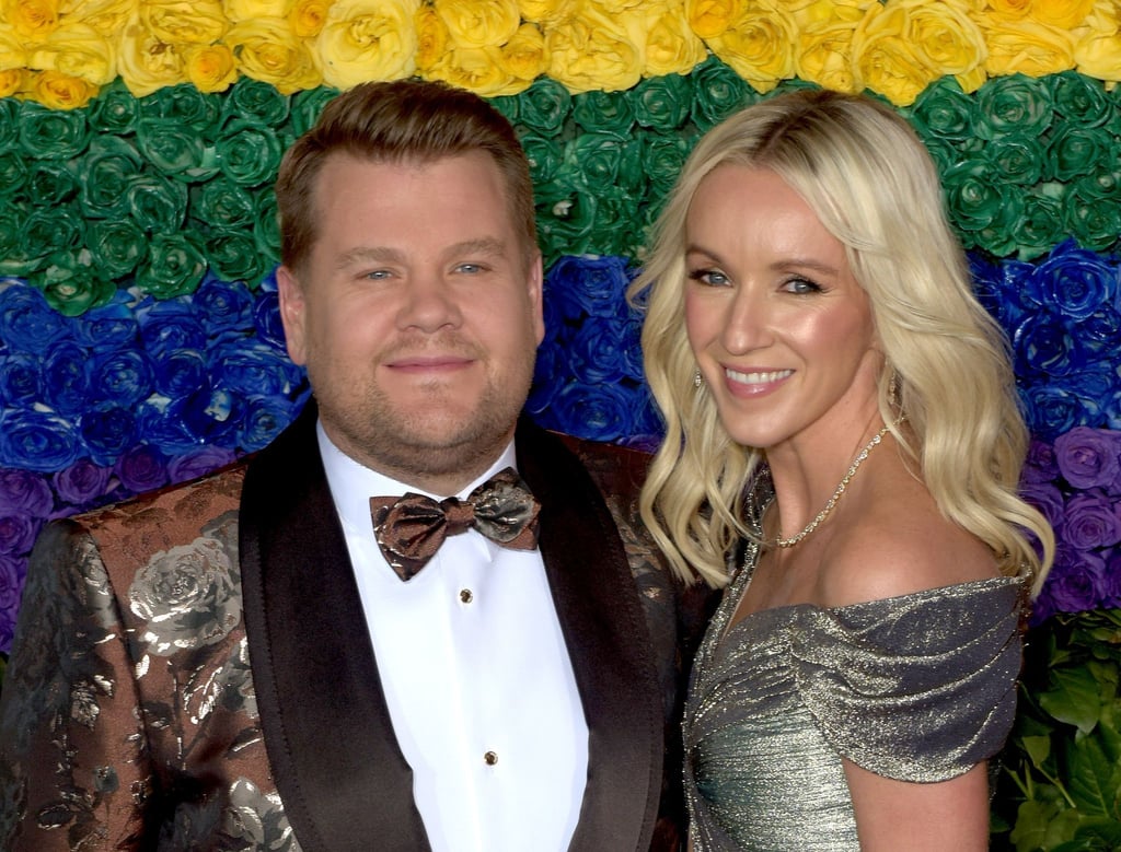 Der englische Schauspieler, Komiker und Fernsehmoderator James Corden und seine Frau Julia Carey.
