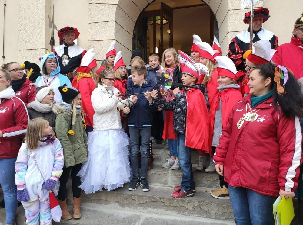 So wird es in diesem Jahr vor dem Rathaus in Nienburg am 11.11. nicht aussehen.