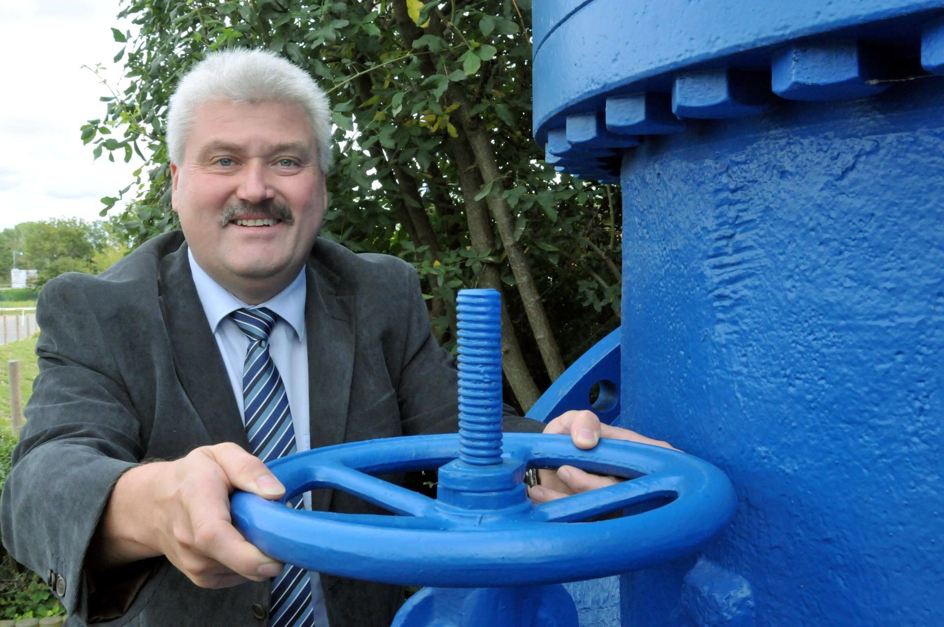 Harald Bock ist Chef des WZV „Saale-Fuhne-Ziethe”, der das Abwasser für knapp 50.000 Menschen in Großteilen des Altkreises Bernburg und des nördlichen Saalekreises entsorgt.