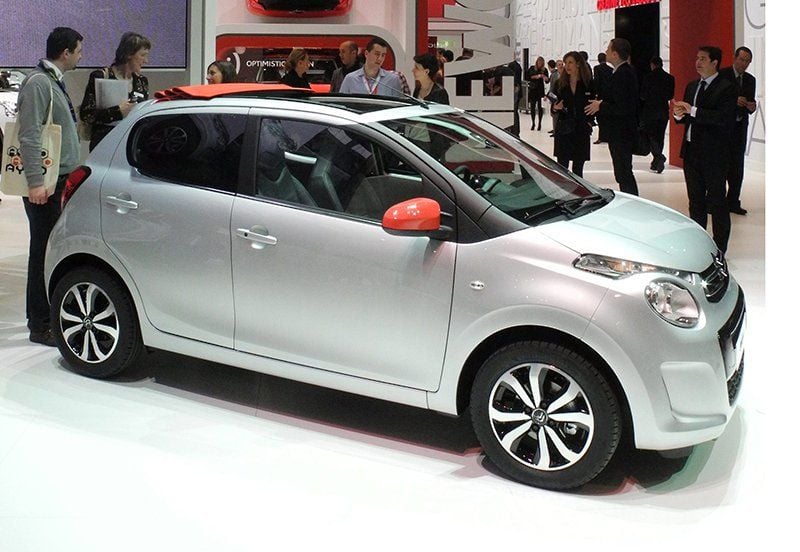 Der Citroen C1 ist baugleich mit Peugeot 108 und Toyota Aygo.