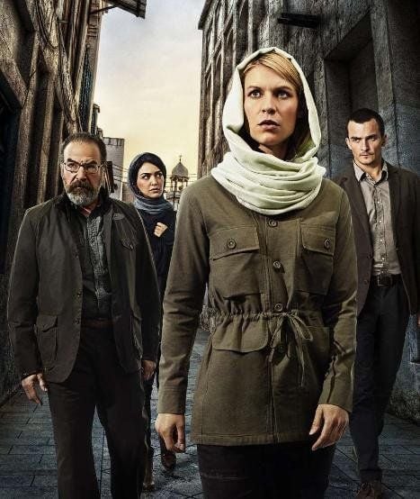 Die Crew von "Homeland" aus der vierten Staffel.