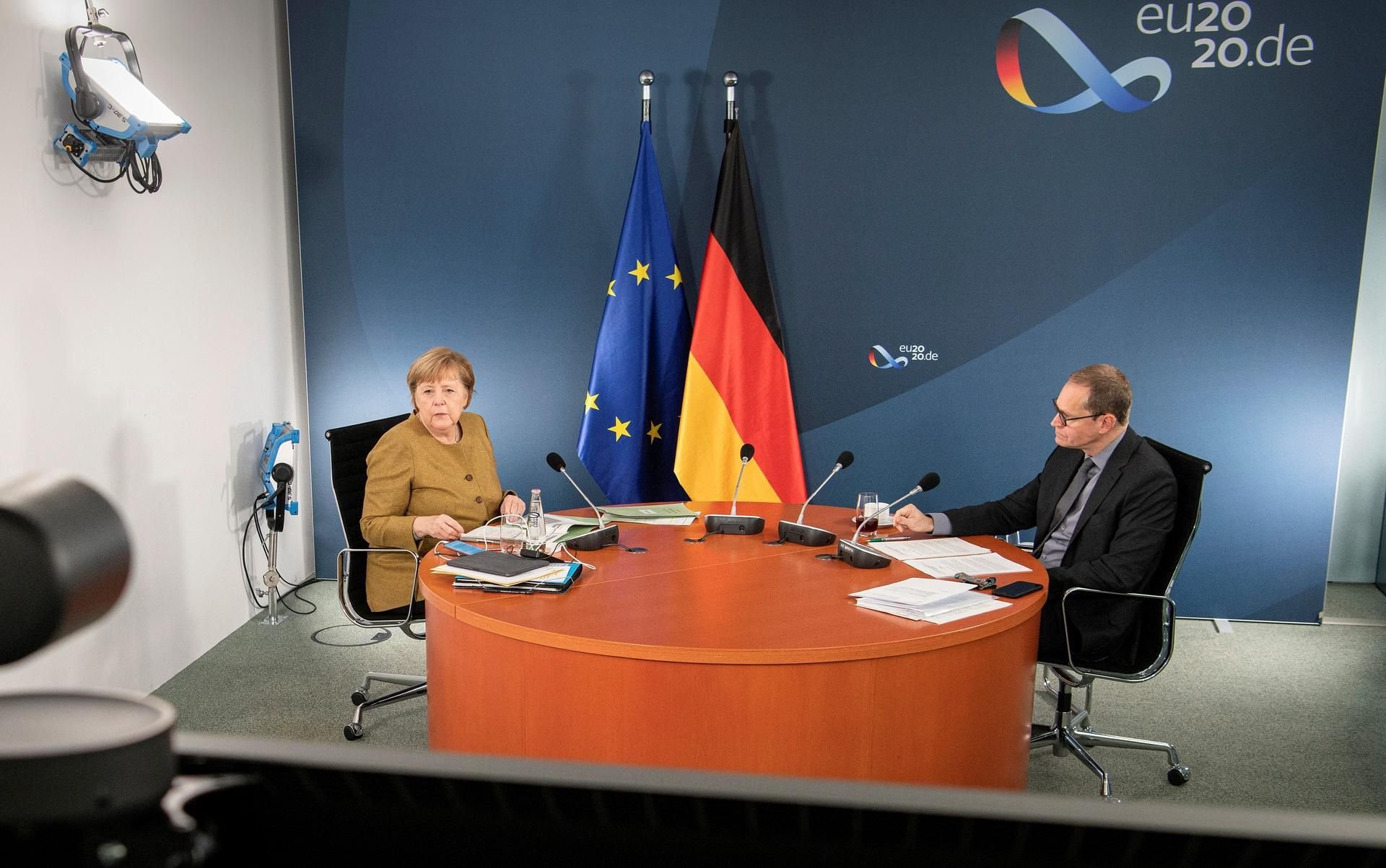 Der Corona-Gipfel von Bund und Ländern dauerte am Mittwoch insgesamt mehr als sieben Stunden.
