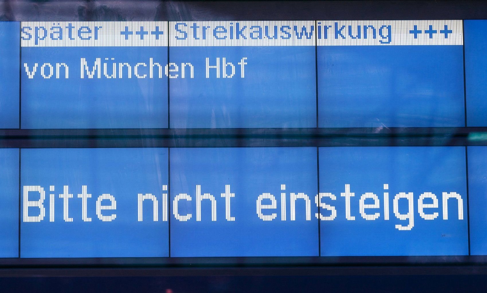 Verspätet sich ein Zug wegen eines Streiks um mehr als 60 Minuten, gibt es Geld zurück.