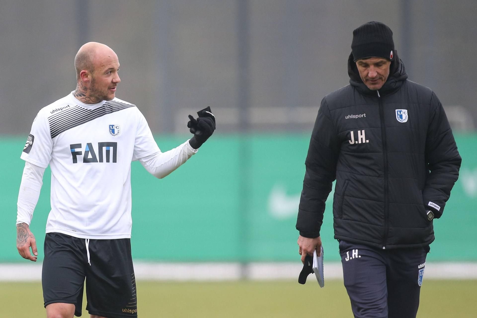 Von Maurice Exslager hatte sich Trainer Jens Härtel mehr erhofft.