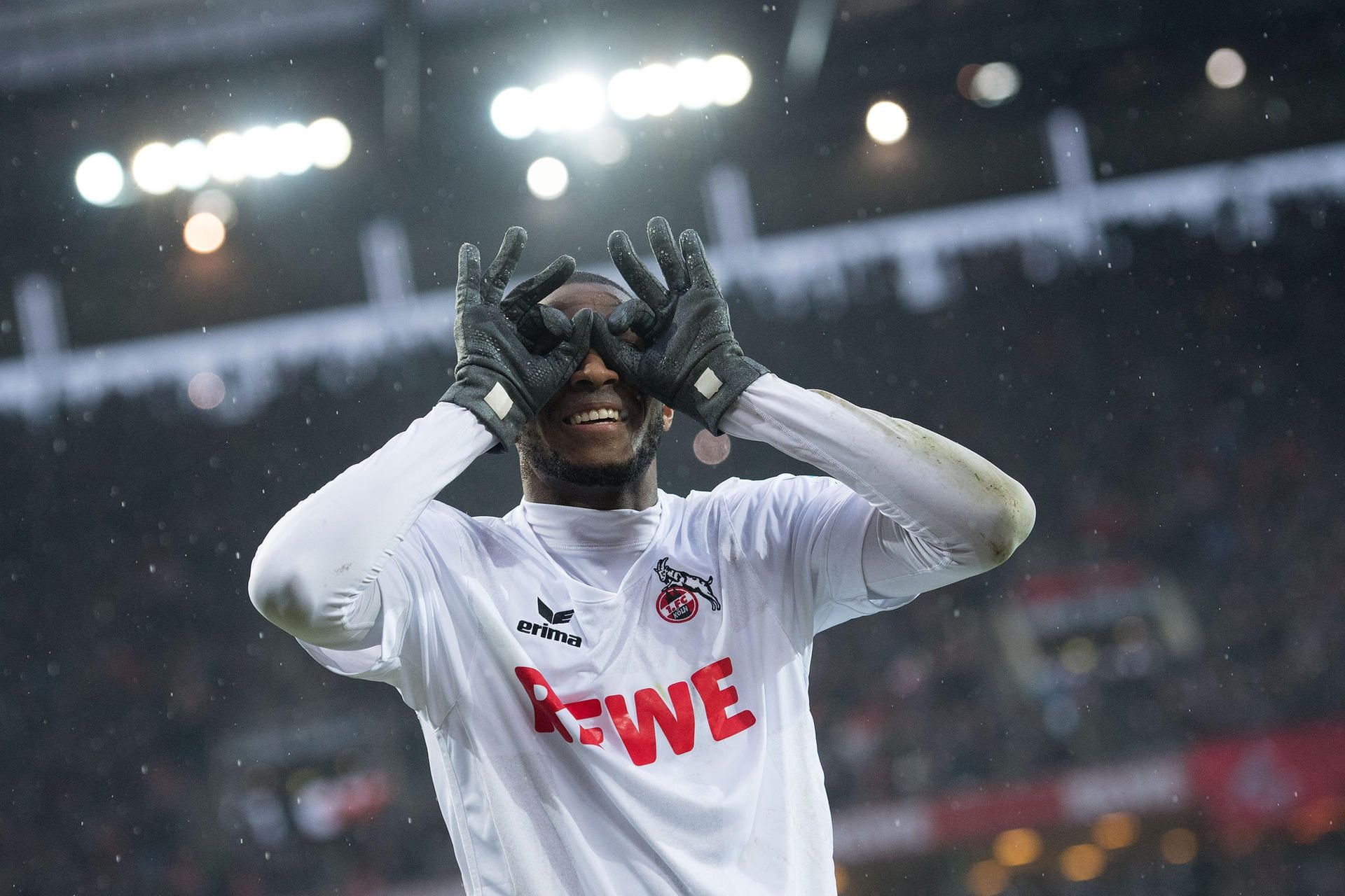 Anthony Modeste mit seinem Lieblings-Jubel