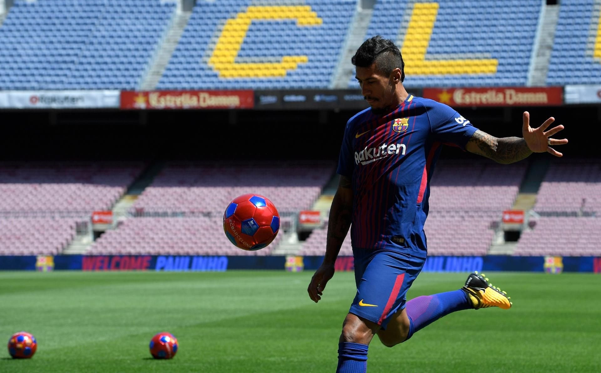 Paulinho hat sich dem FC Barcelona angeschlossen.