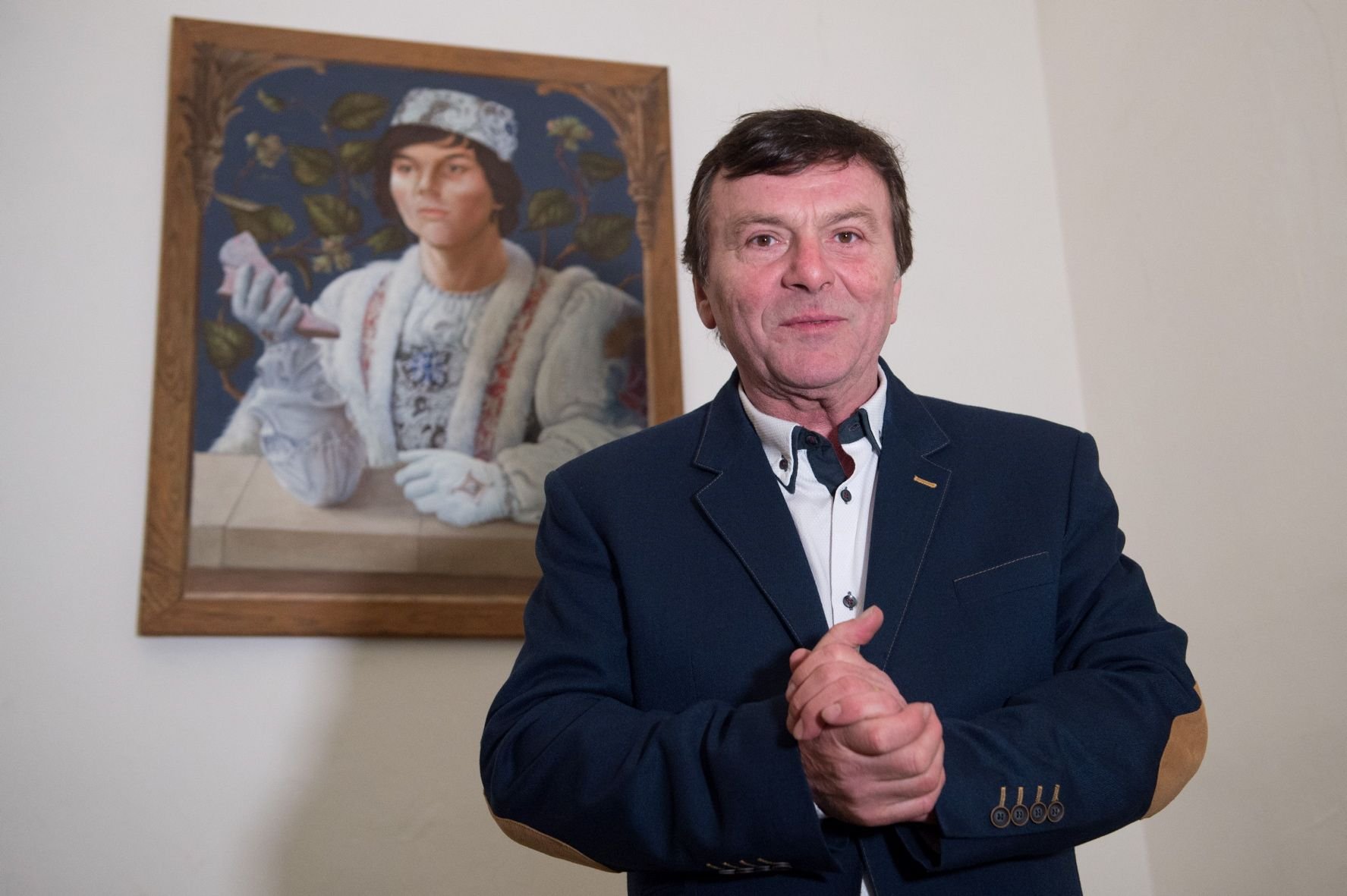 Der tschechische Schauspieler Pavel Travnicek