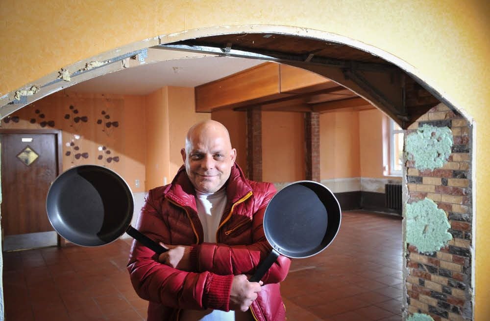 Der neue Pächter: Kay Werner, 48, aus Halle.