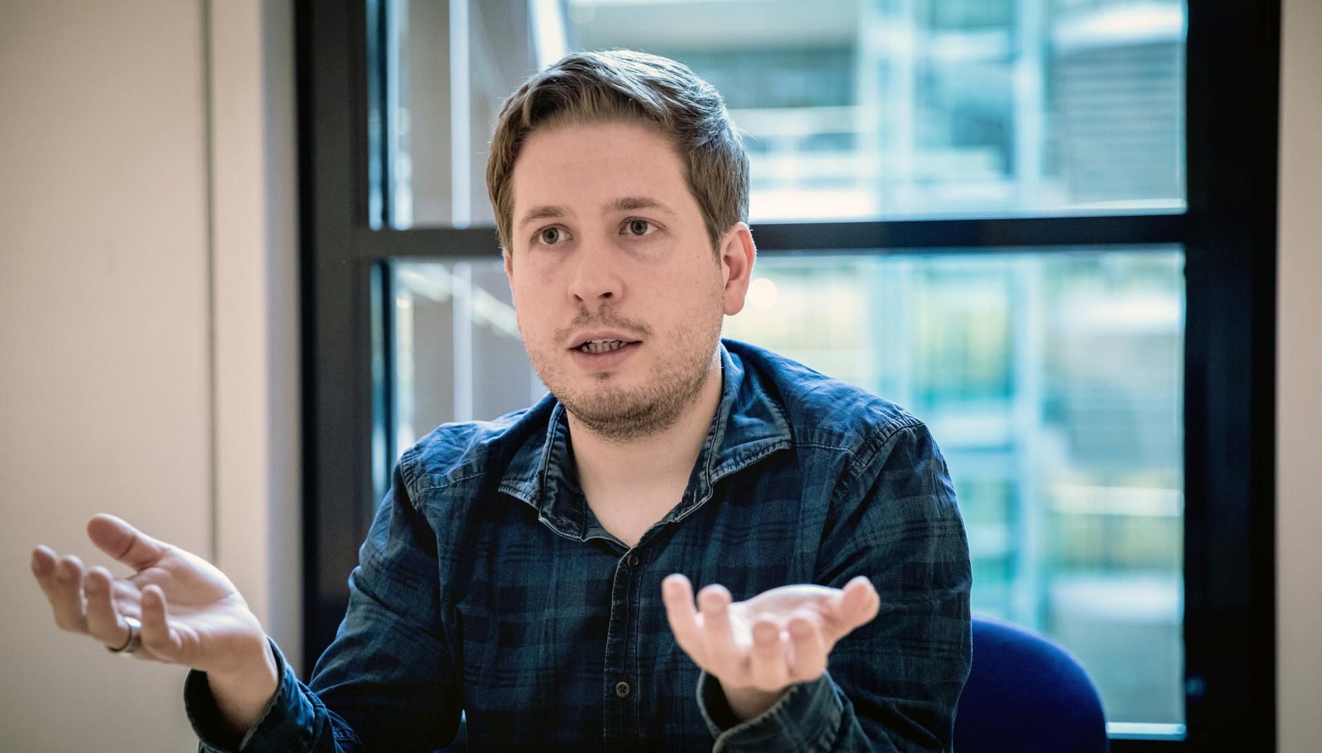 Kevin Kühnert eckt gerne an.