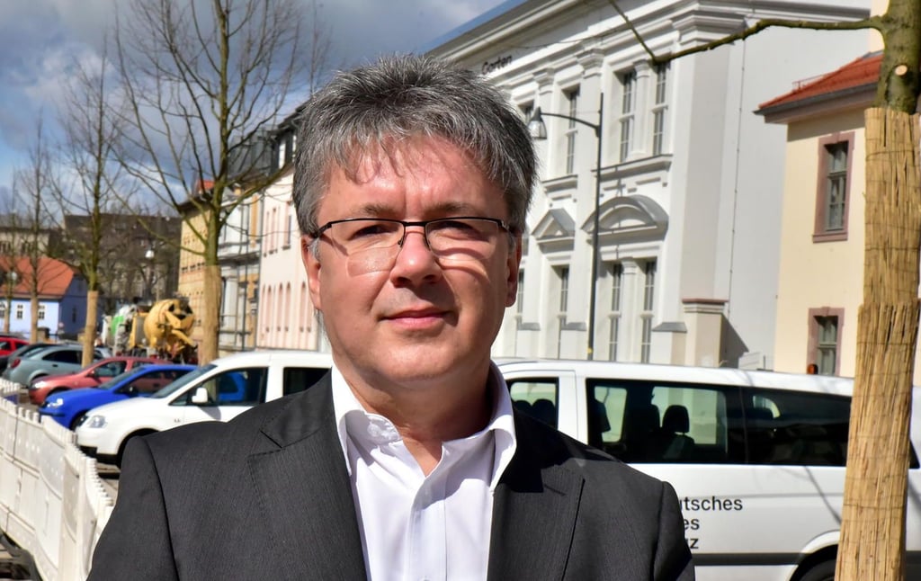 Robby Risch ist OB in Weißenfels