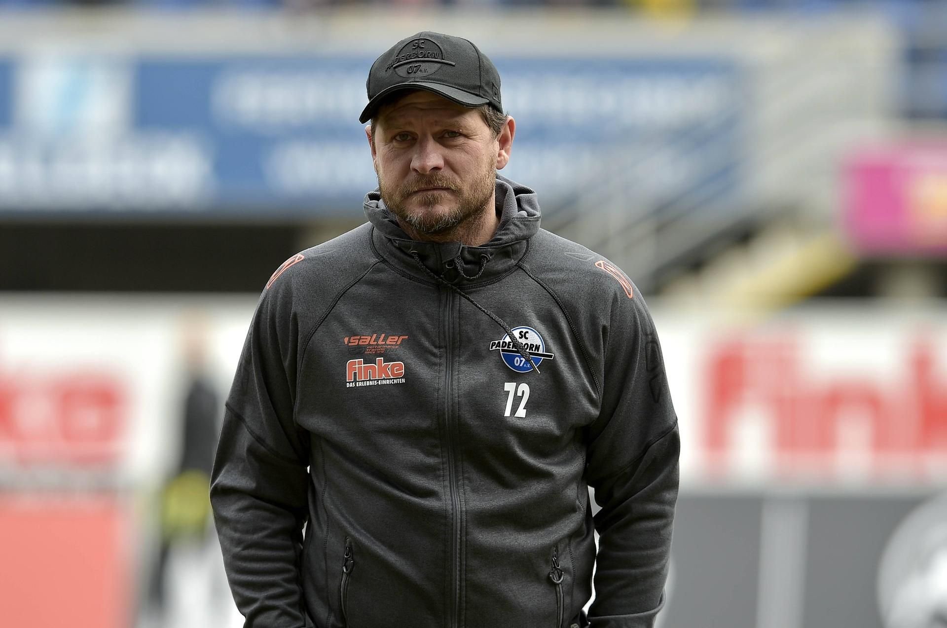 Paderborns Trainer Steffen Baumgart.