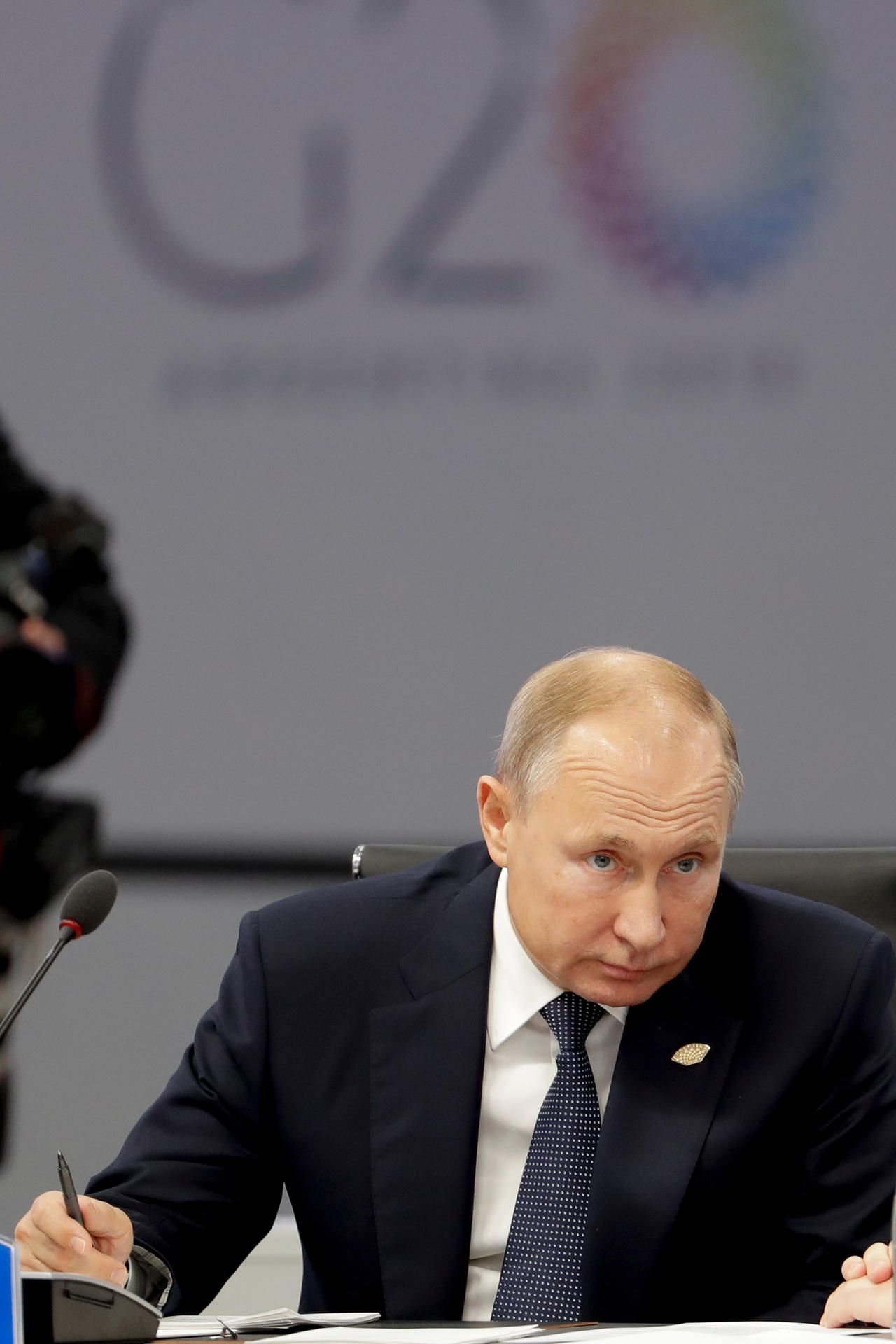 Der russische Präsident Wladimir Putin beim G20-Gipfel