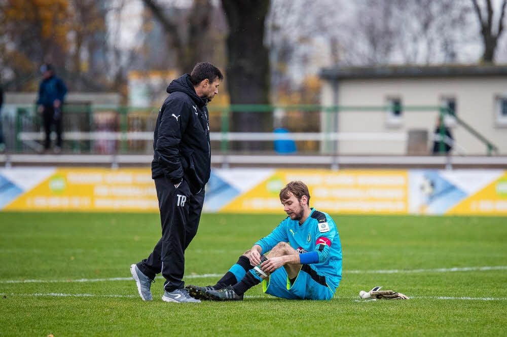 Am Boden: Der Höhenflug des SV Merseburg 99 ist vorerst beendet.