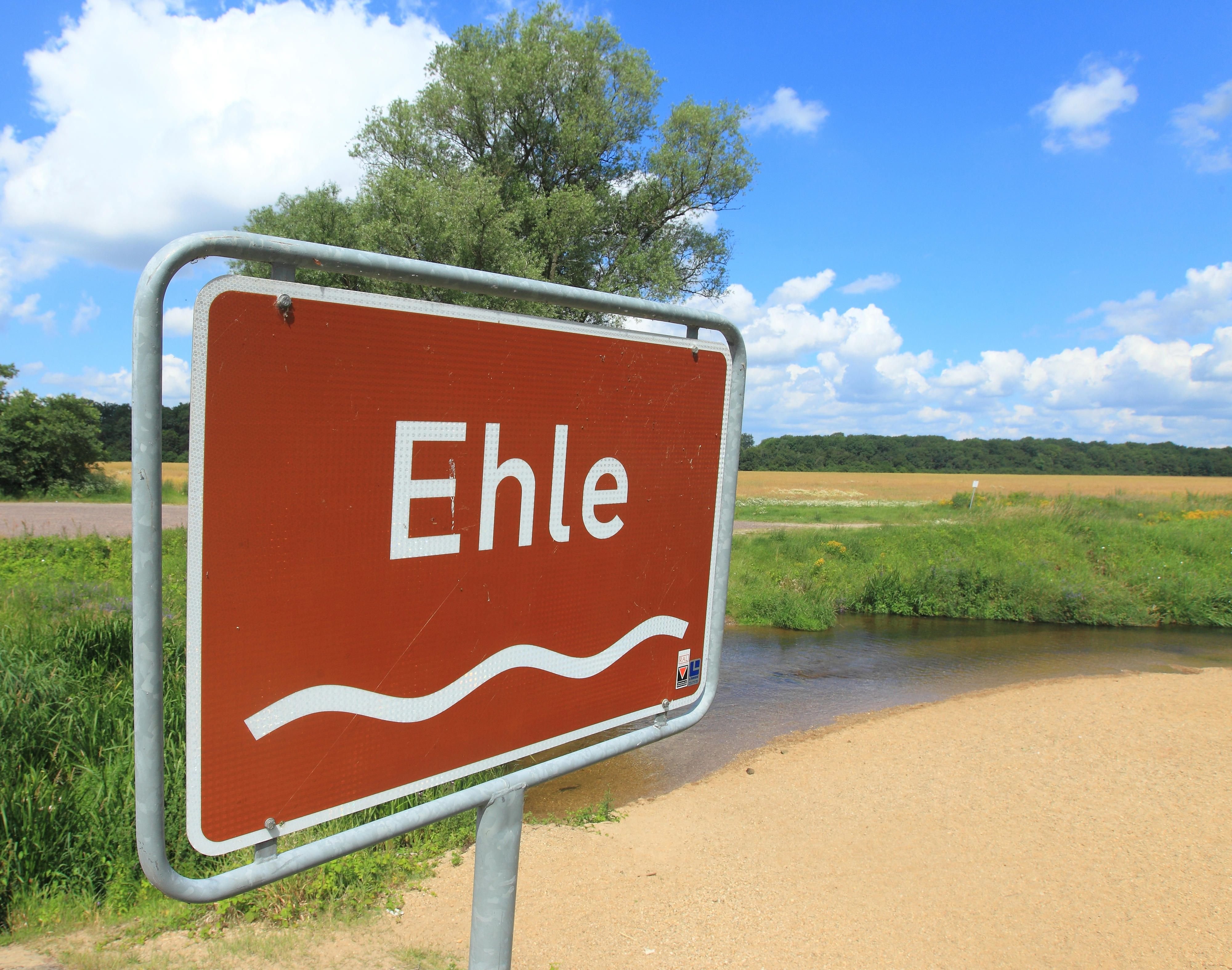 Die Ehle in Biederitz: Ein 14 Jahre alter Jugendlicher aus Afghanistan ist in dem Nebenfluss der Elbe ertrunken.