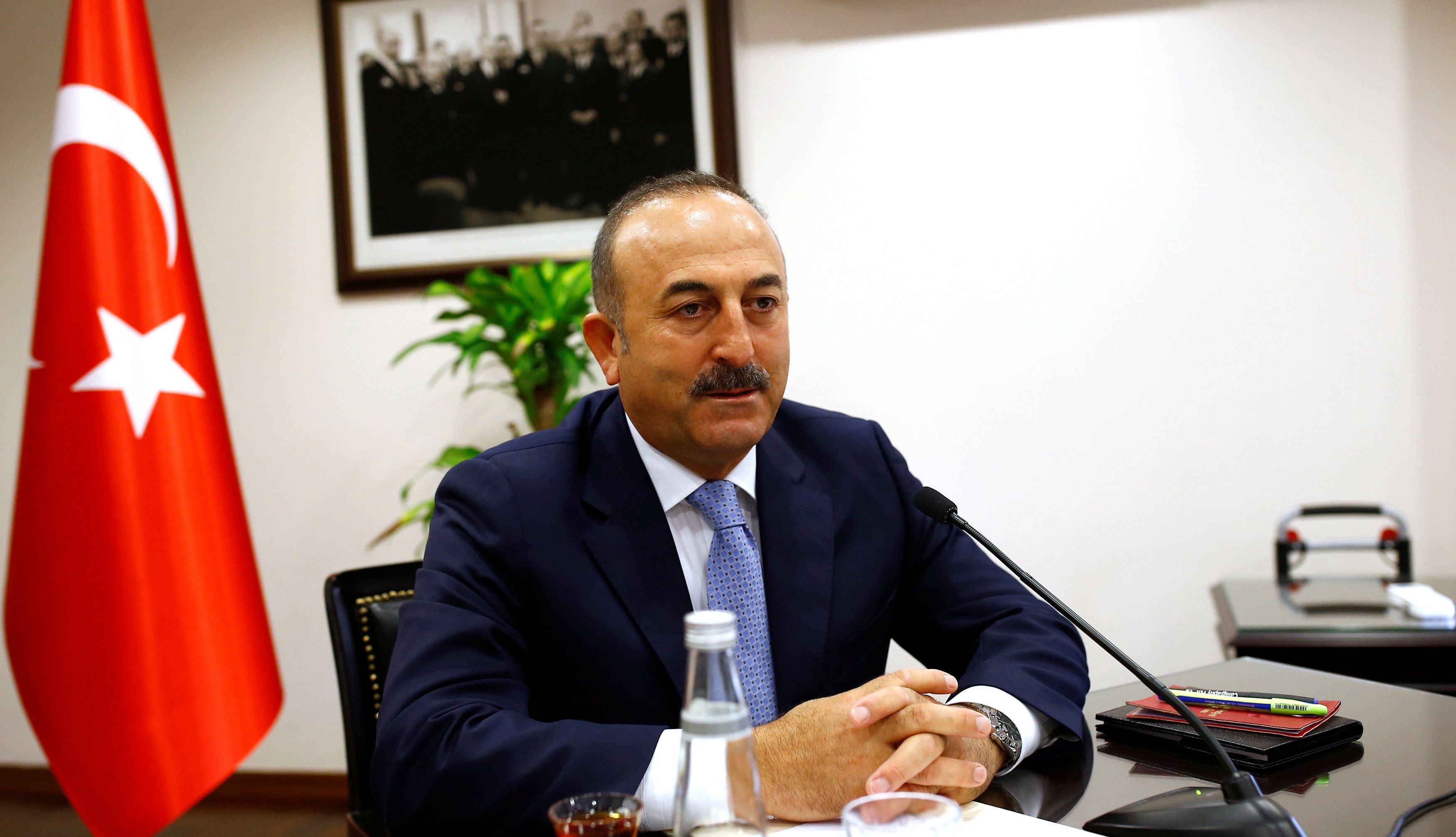 Der türkische Außenminister Mevlut Cavusoglu