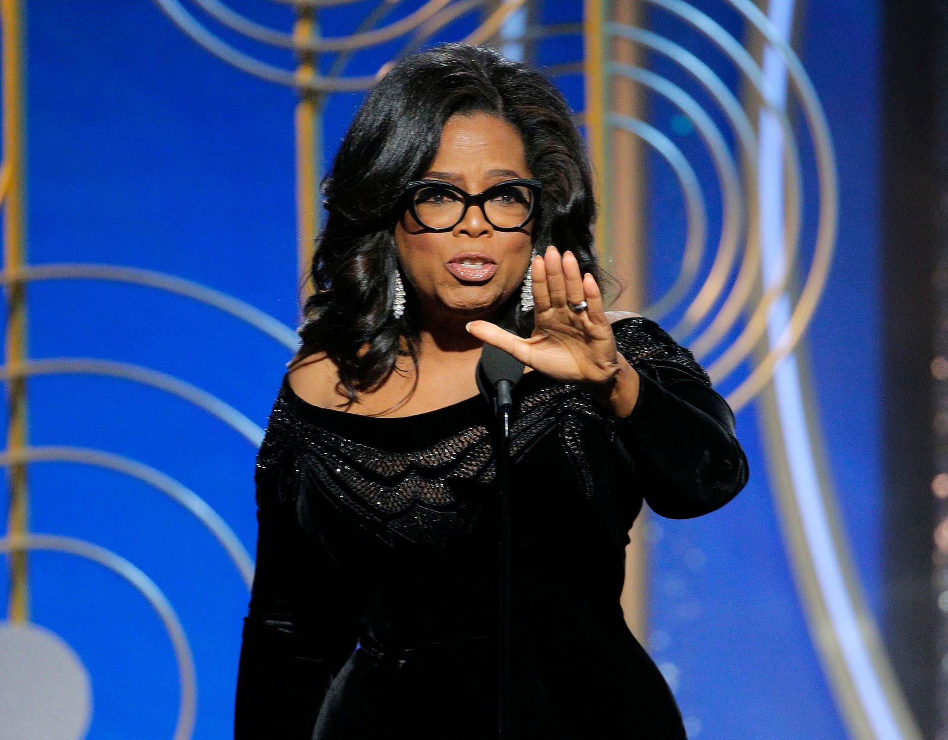 Oprah Winfrey hat viele mit ihrer Rede bei den Golden Globes beeindruckt.