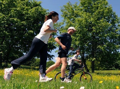 Paaren fällt es oft schwer, sich zu motivieren, gemeinsam Sport zu treiben.