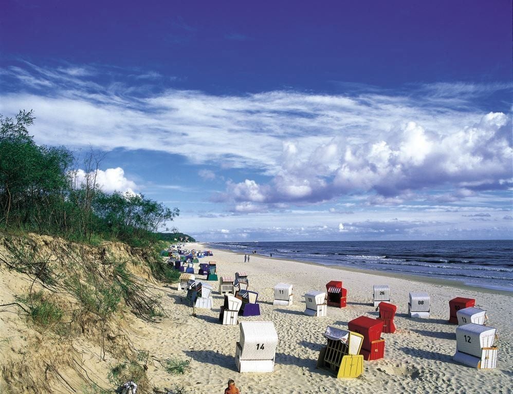 Strandkörbe auf Usedom