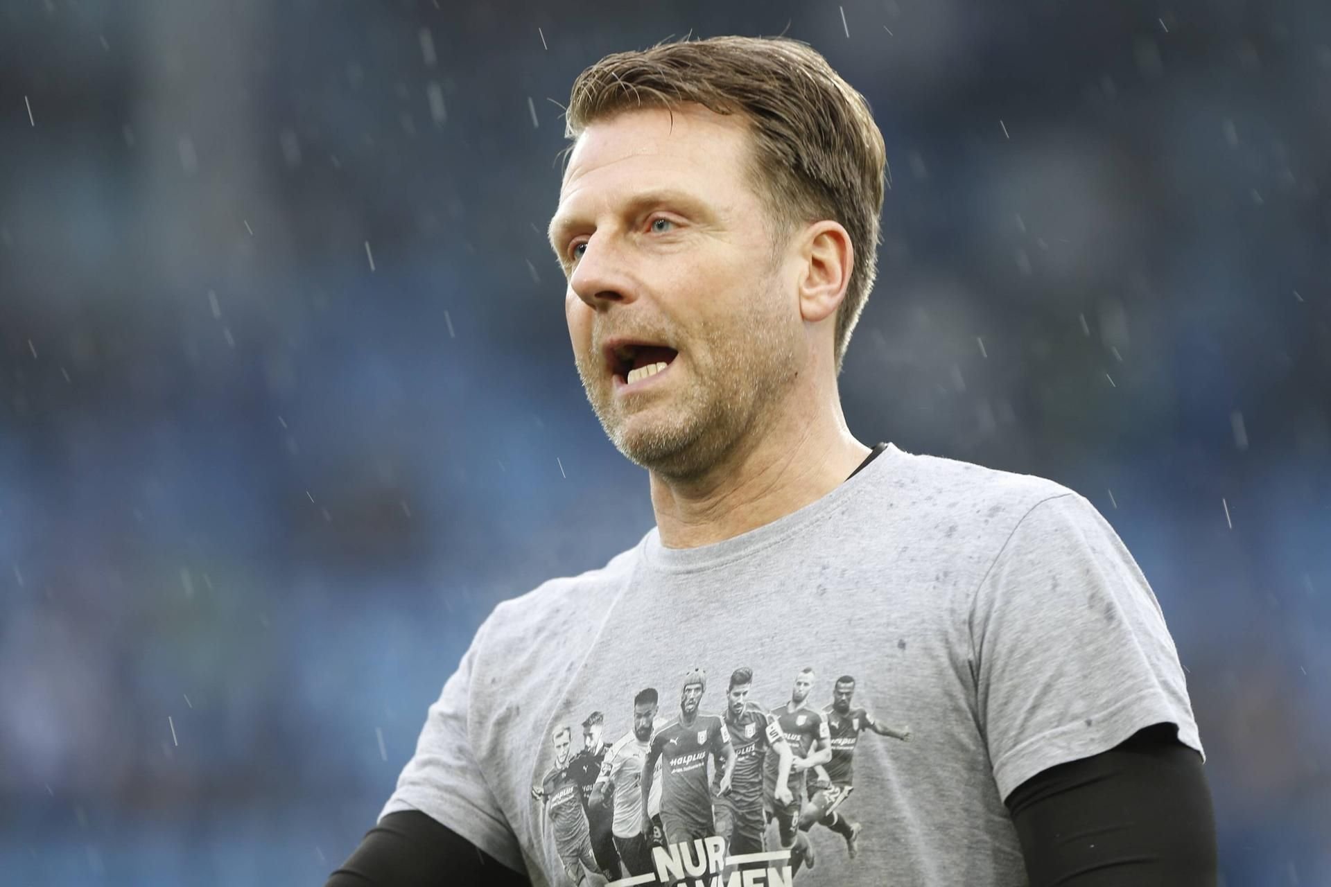 HFC-Trainer Rico Schmitt war nah dran am Punktgewinn in Magdeburg - und entsprechend enttäuscht über das Ergebnis.
