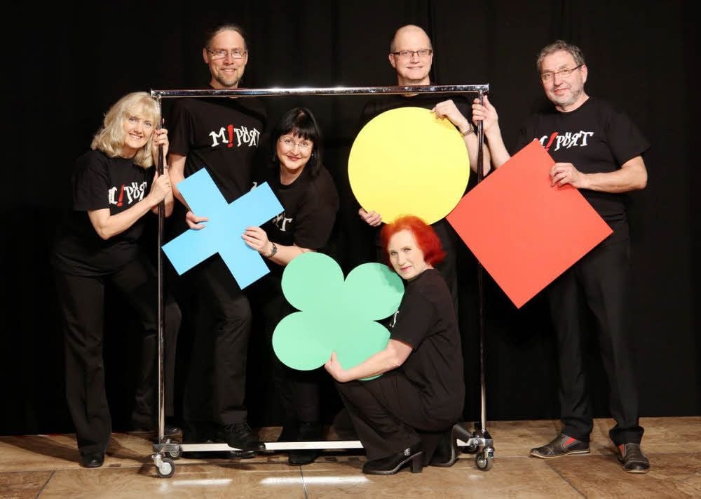 Die Kabarettgruppe M!PÖRT präsentiert zum Schlossbergfest eine szenische Lesung.