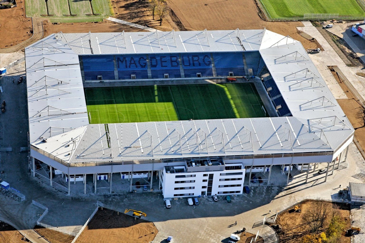 Ernst-Grube-Stadion in Magdeburg