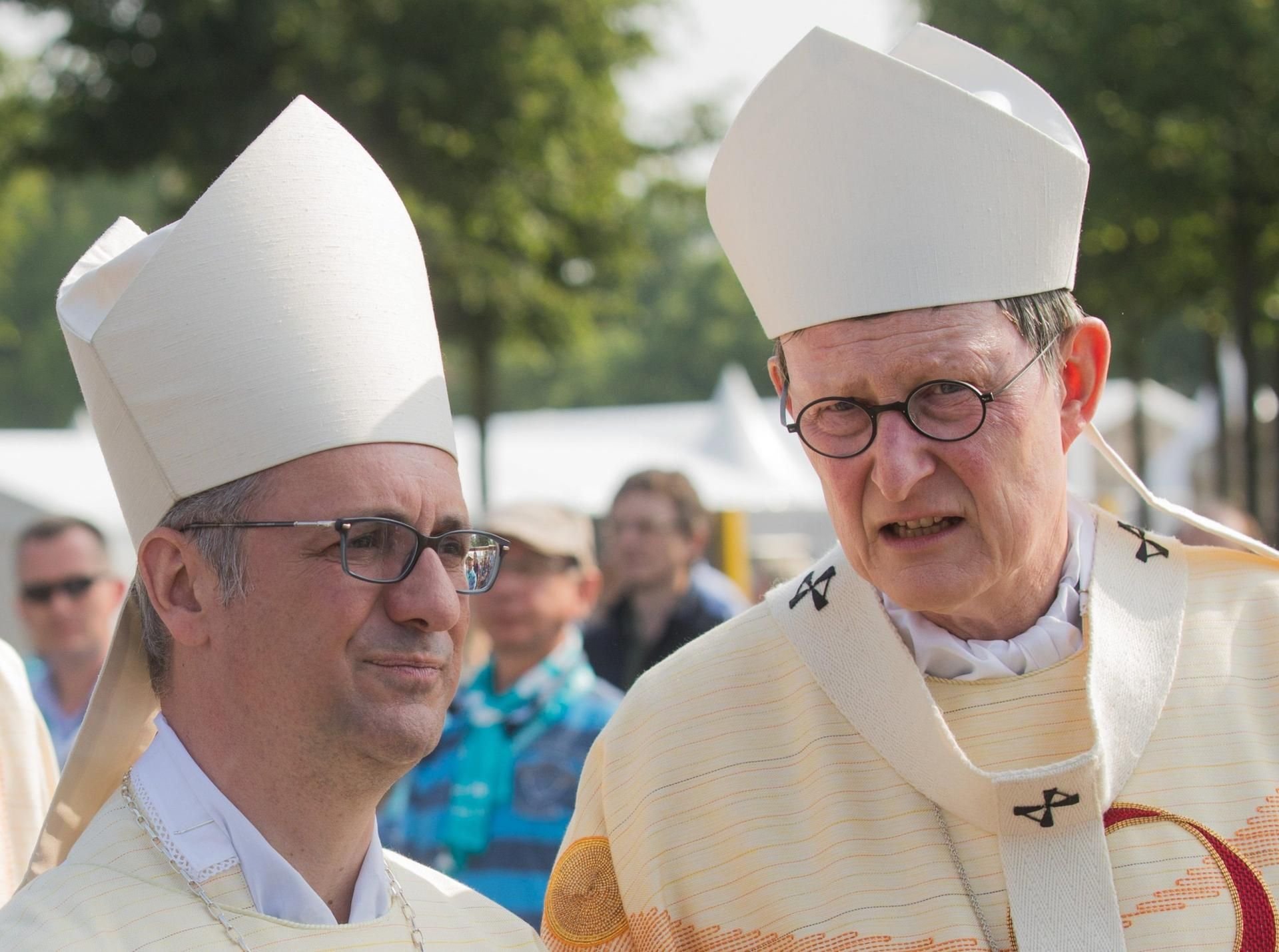 Kardinal Rainer Maria Woelki (r.) und Stefan Heße, Erzbischof von Hamburg