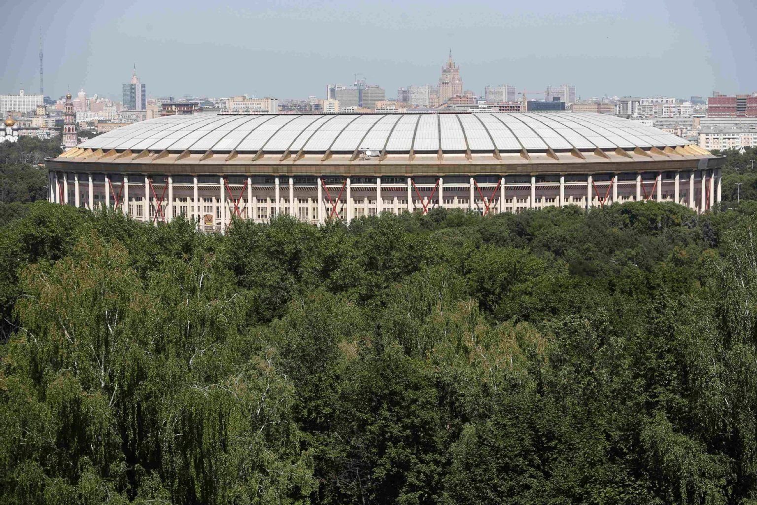 Im Luzhniki-Stadion in Moskau soll 2018 gespielt werden