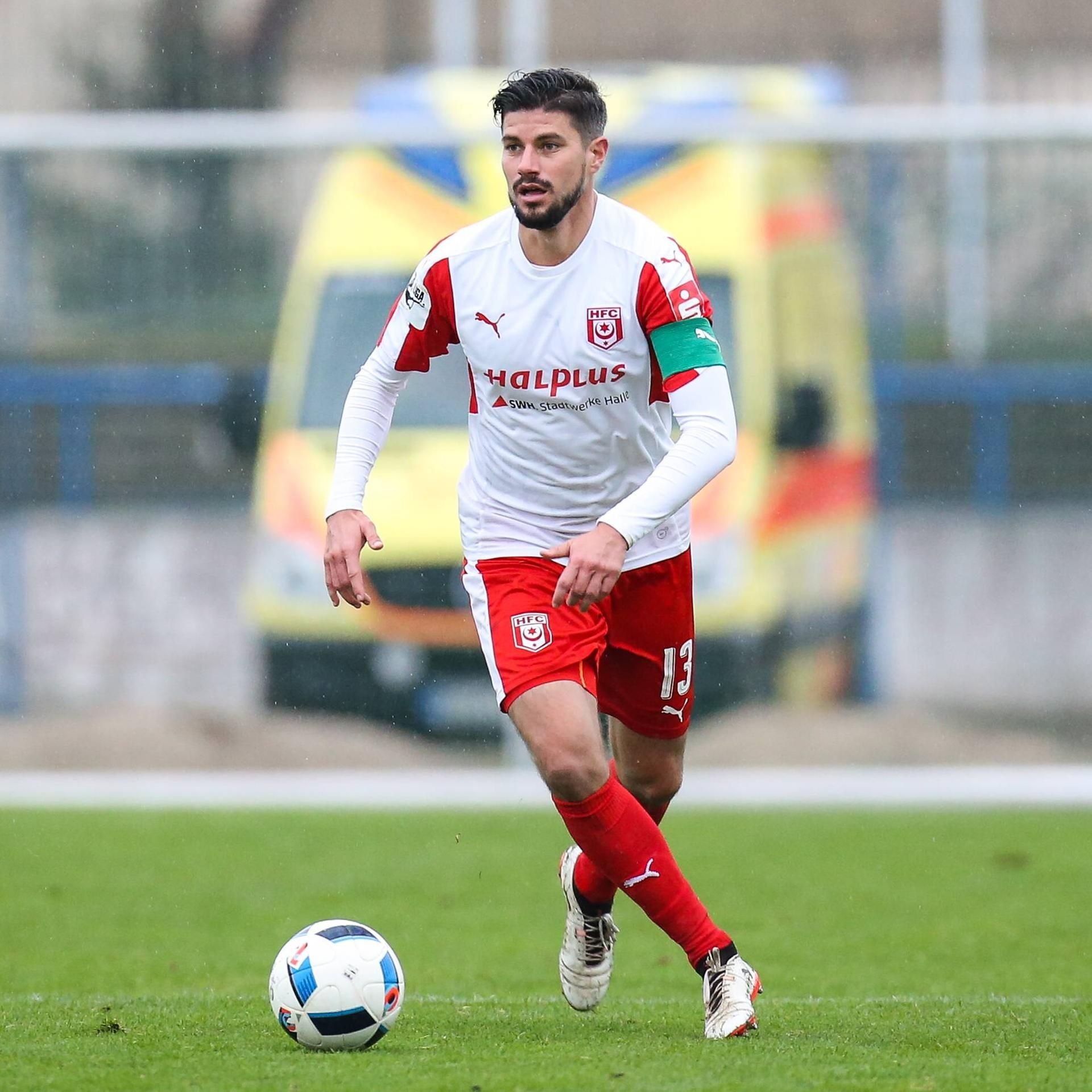Stefan Kleineheismann würde gerne beim Halleschen FC bleiben.