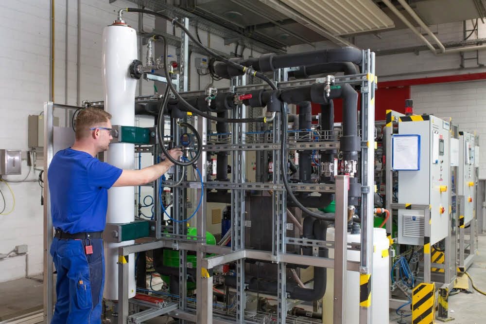 In Halberstadt werden Wasserfilter für Industrieanlagen hergestellt.