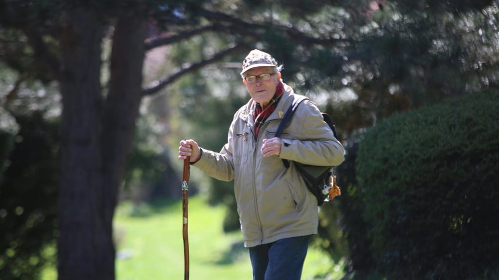 Statt auf den Brocken zu steigen, geht Benno Schmidt nun jeden Tag ein bis zwei Stunden in Wernigerode spazieren.