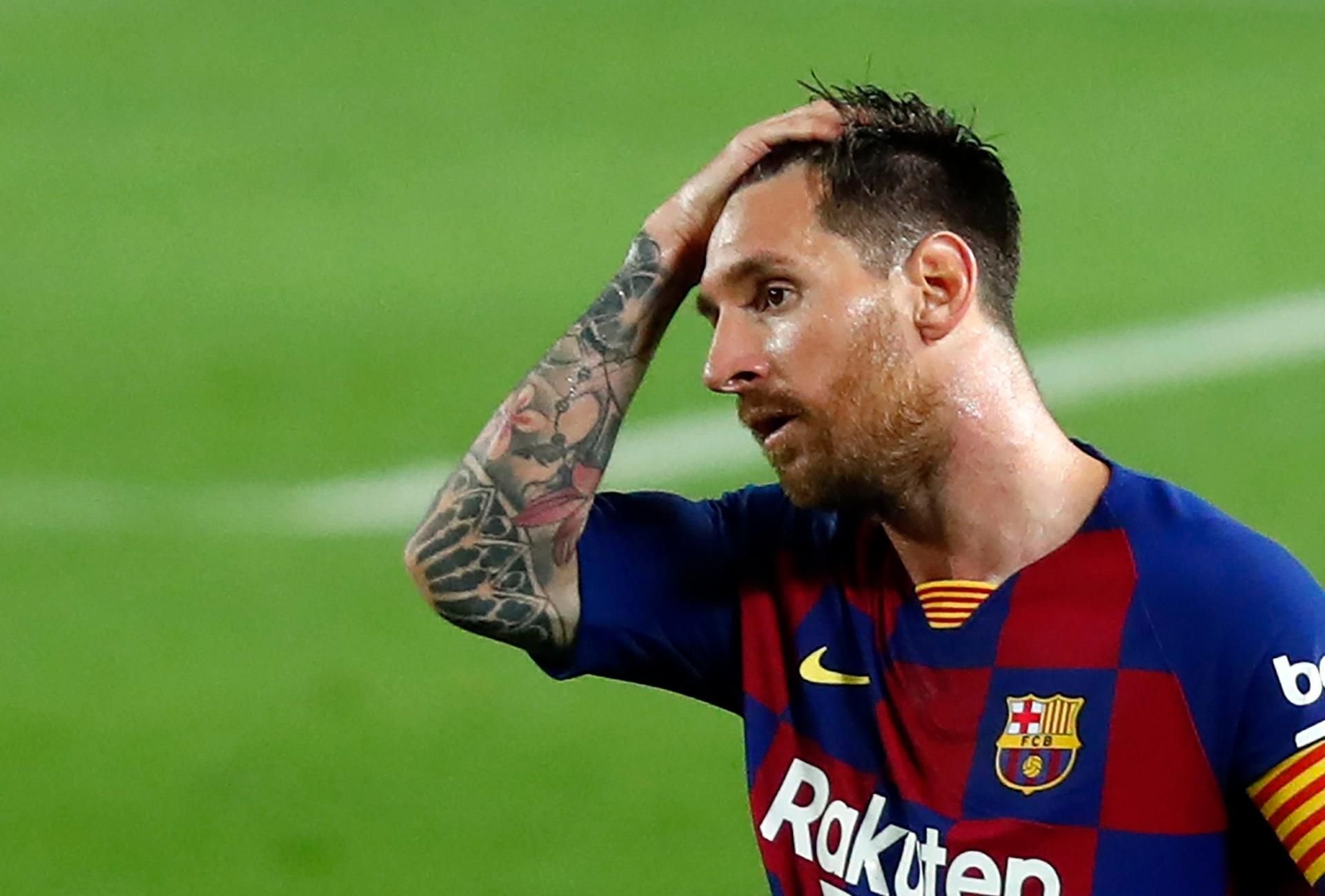 Lionel Messi spielt seit seinem 13. Lebensjahr beim FC Barcelona.